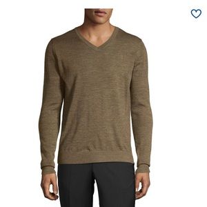 Bruun & Stengade Wool Blend V-neck Sweater
